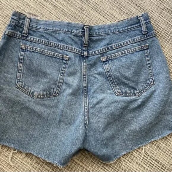 Riders by Lee Blue Denim Frayed Shorts 16M - Picture 4 of 5